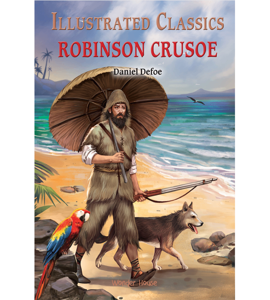 Robinson crusoe: abridged novels with review questions