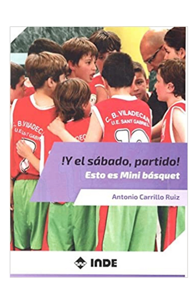 Y el sábado partido! esto es mini básquet