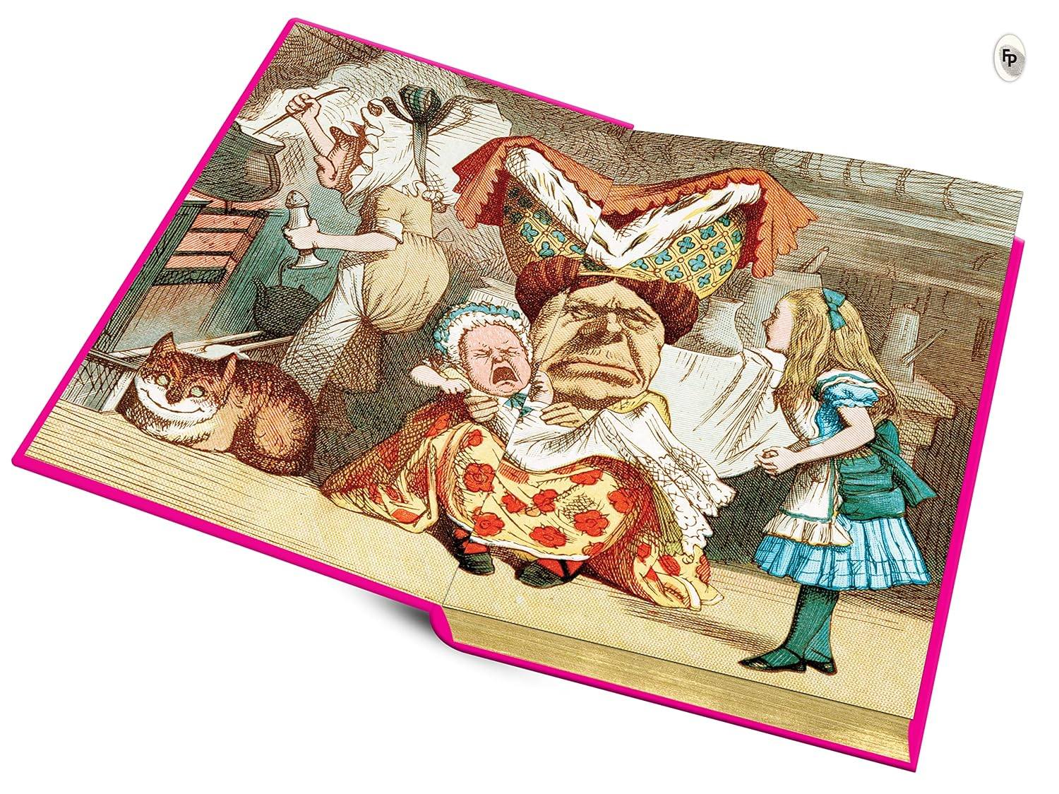 The best of lewis carroll - alice's adventures in wonderland; through the looking-glass; what alice found there (deluxe hardbound edition) miniatura 2