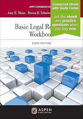 Basic legal research workbook