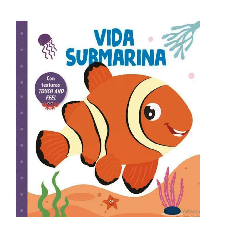 Vida submarina con texturas varios autores