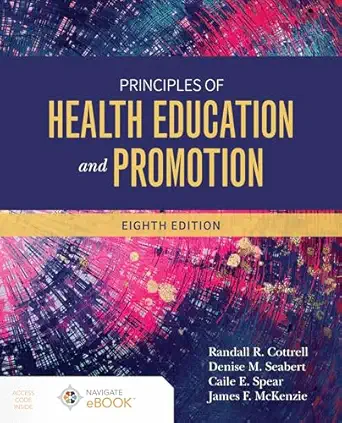 Principles of health education and promotion