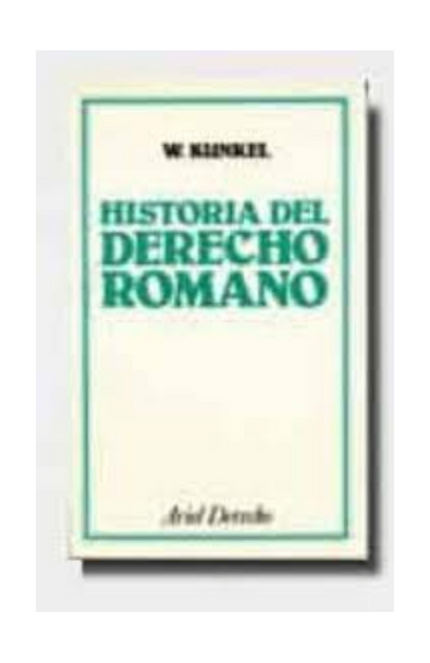 Historia del derecho romano.