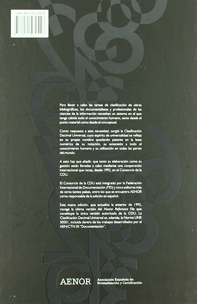 Clasificación decimal universal 3 tomos miniatura 2