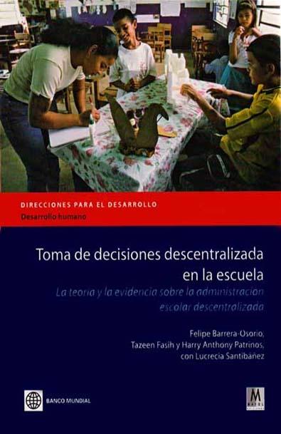 Toma de desiciones decentralizada en la escuela