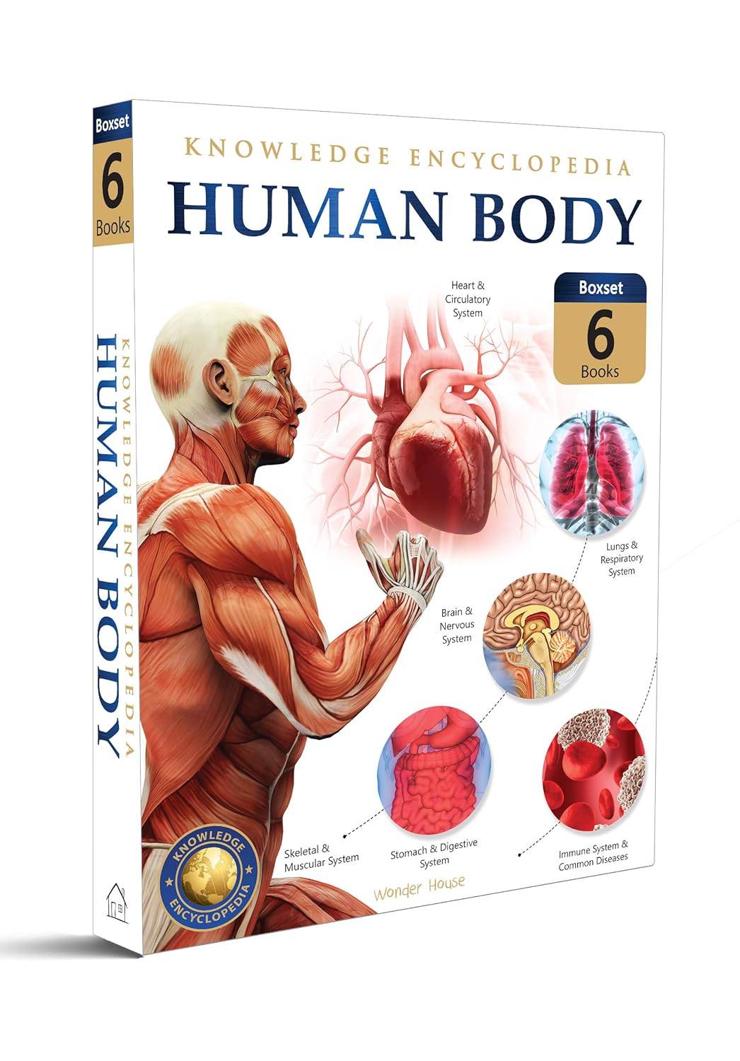 Human body box set: knowledge encyclopedia for children