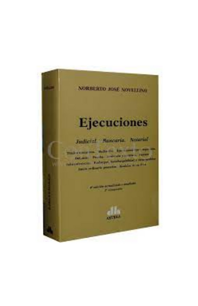 Ejecuciones judicial, bancaria, notarial
