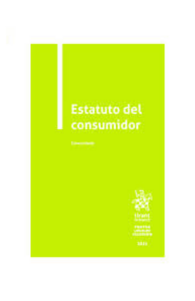 Estatuto del consumidor. concordado