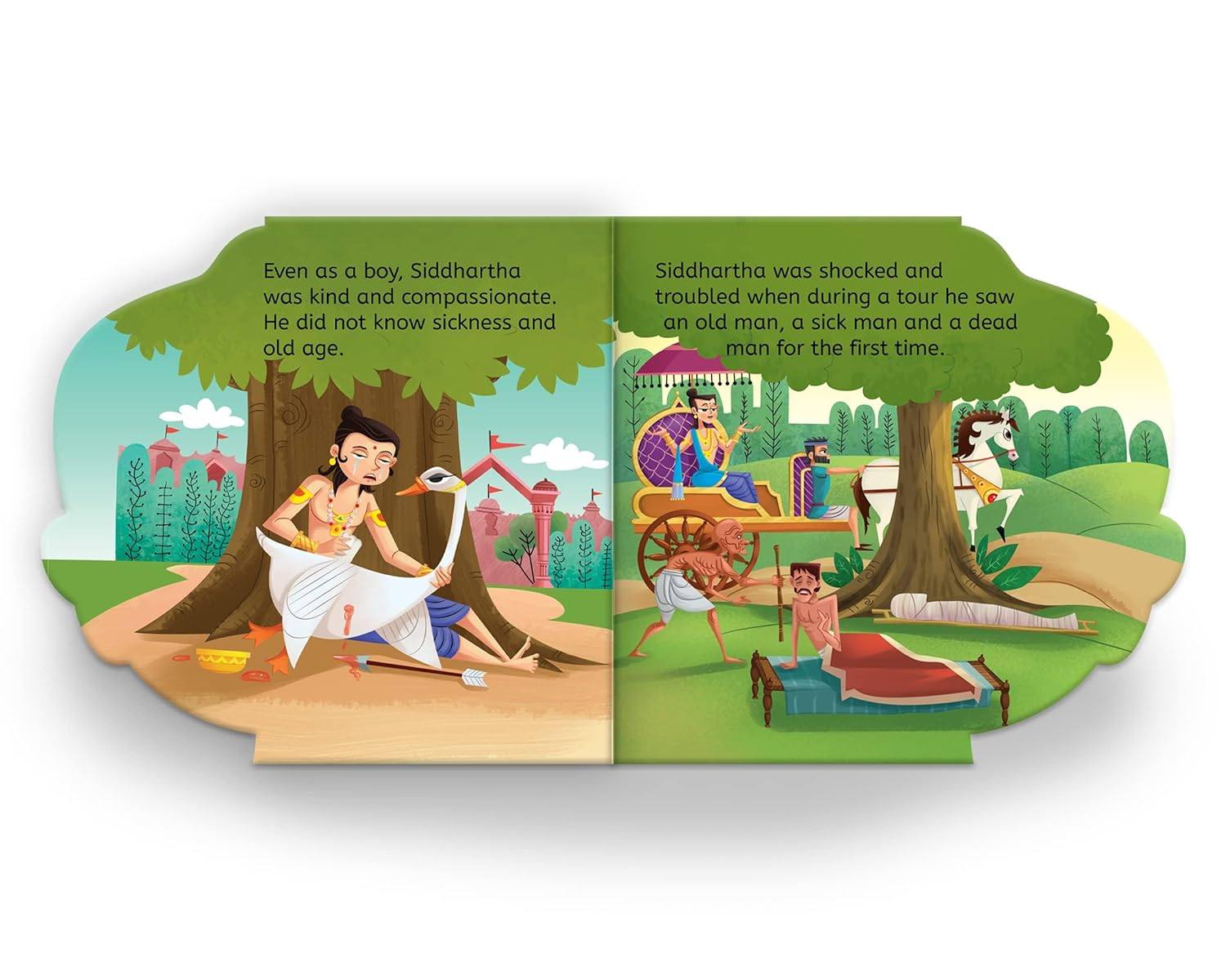 My first shaped board book: illustrated buddha hindu mythology picture book for kids age 2+ (indian gods and goddesses) miniatura 3