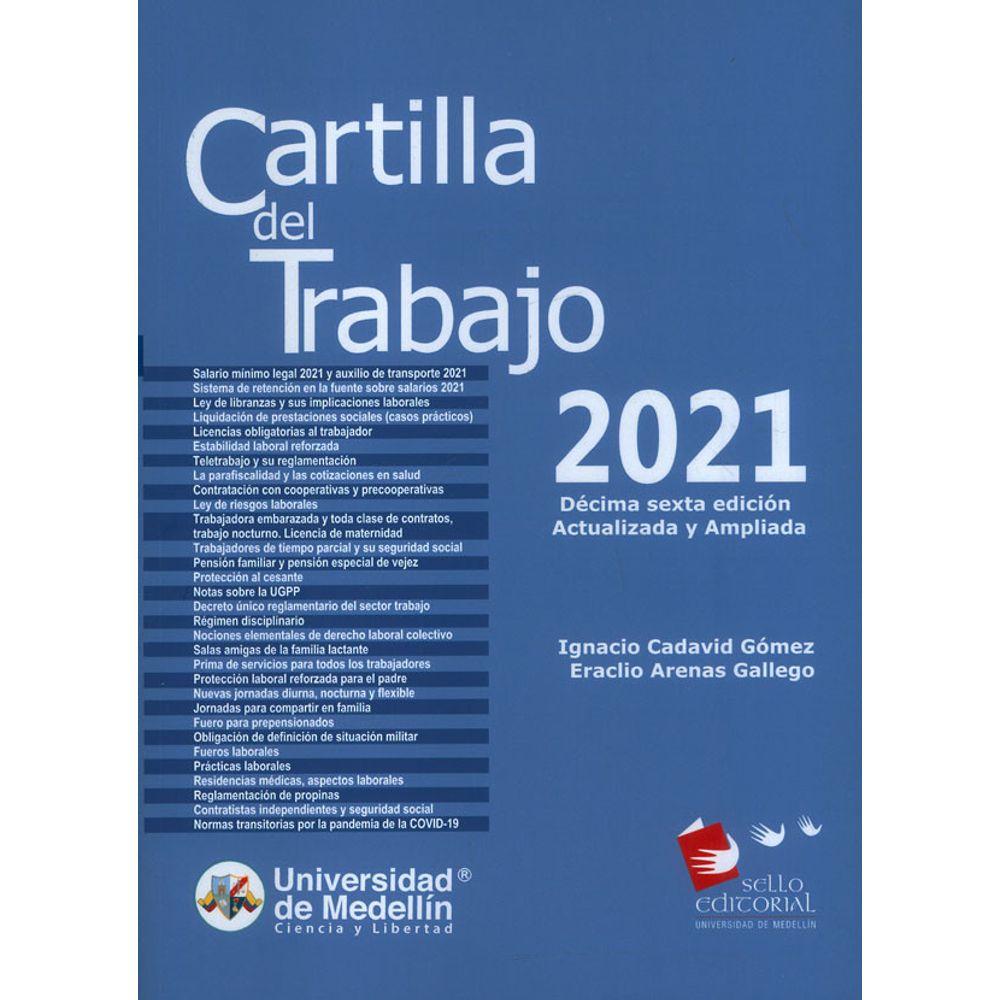 Cartilla del trabajo 2021