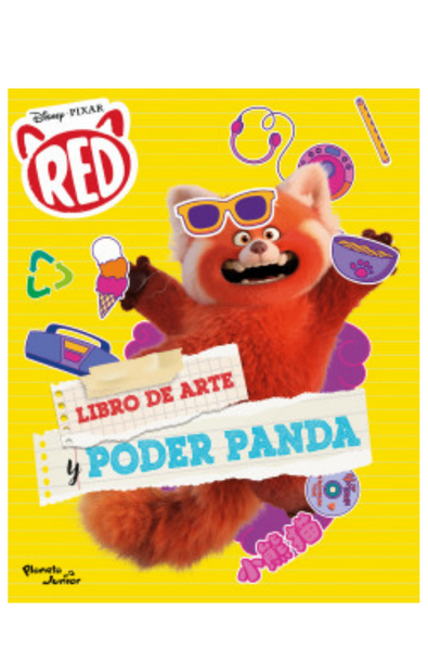 Red. libro de arte y poder panda