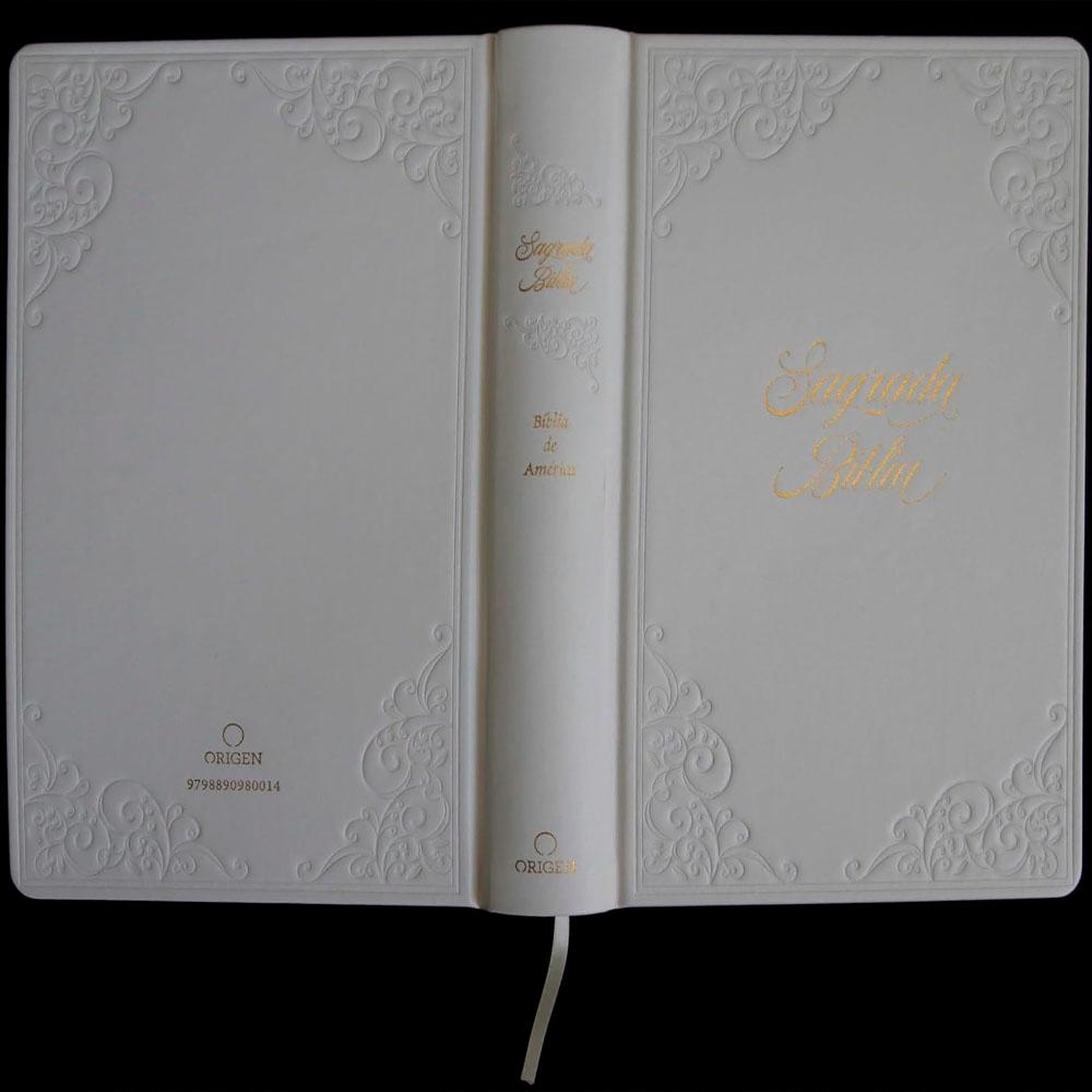 Biblia catolica floral cloth miniatura 4