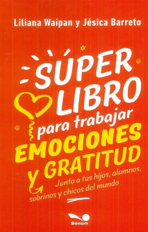 Super libro para trabajar emociones y gratitud, jesica waipa
