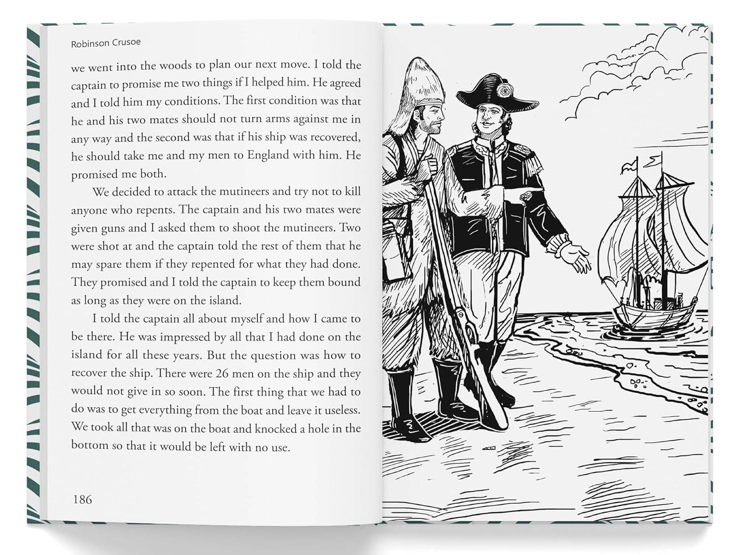 Robinson crusoe: abridged novels with review questions miniatura 2