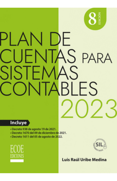 Plan de cuentas para sistemas contables 2023