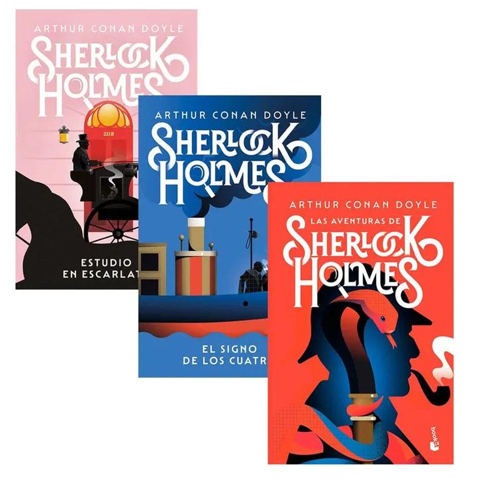 Estuche sherlock holmes - 3 tomos arthur conan do 2026 miniatura 2