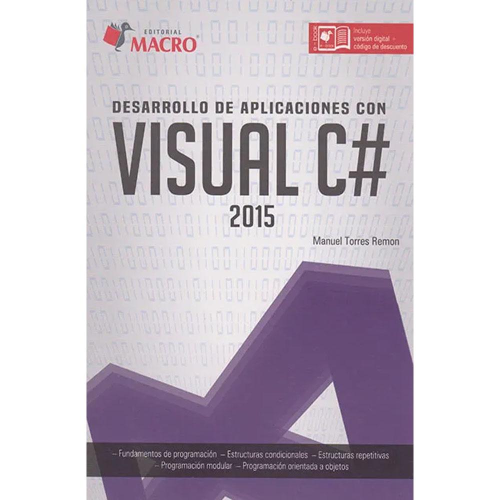 Desarrollo de aplicaciones con visual c# 2015 manuel torres remon
