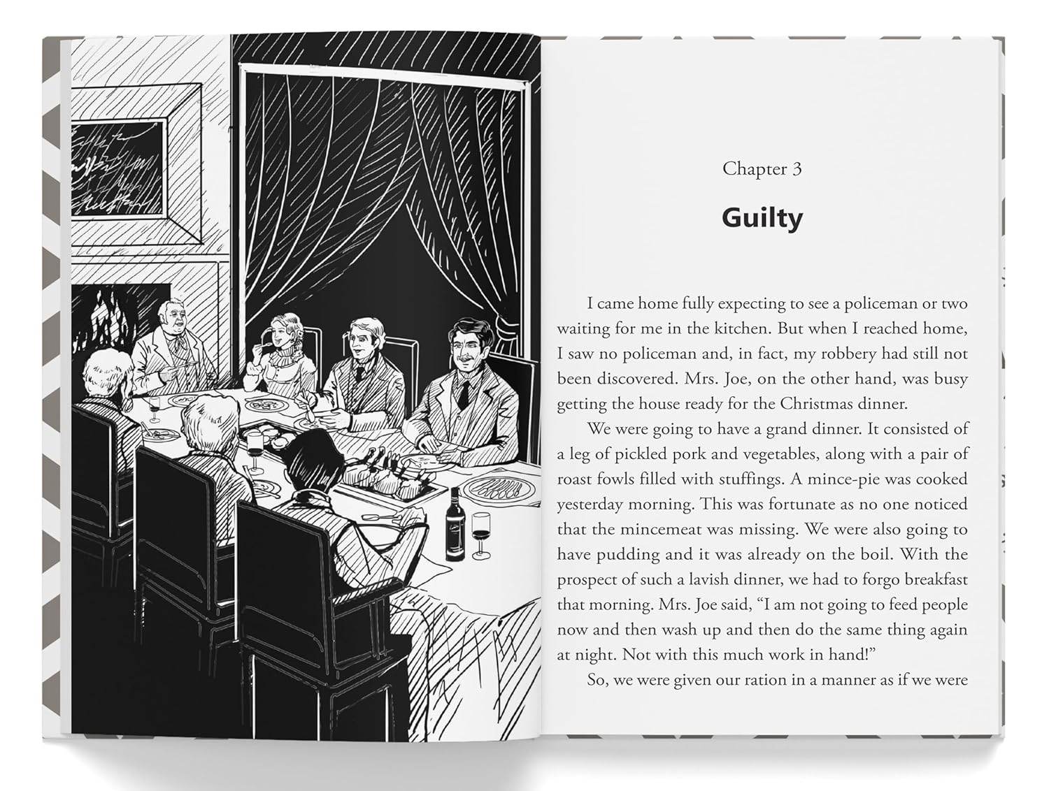 Great expectations : illustrated abridged children classic english novel with review questions miniatura 3