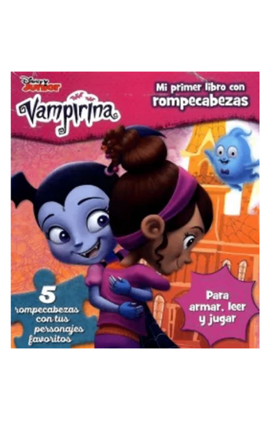 Vampirina mi primer libro con rompecabezas