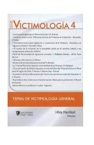 Temas de victimología general serie victimología 4