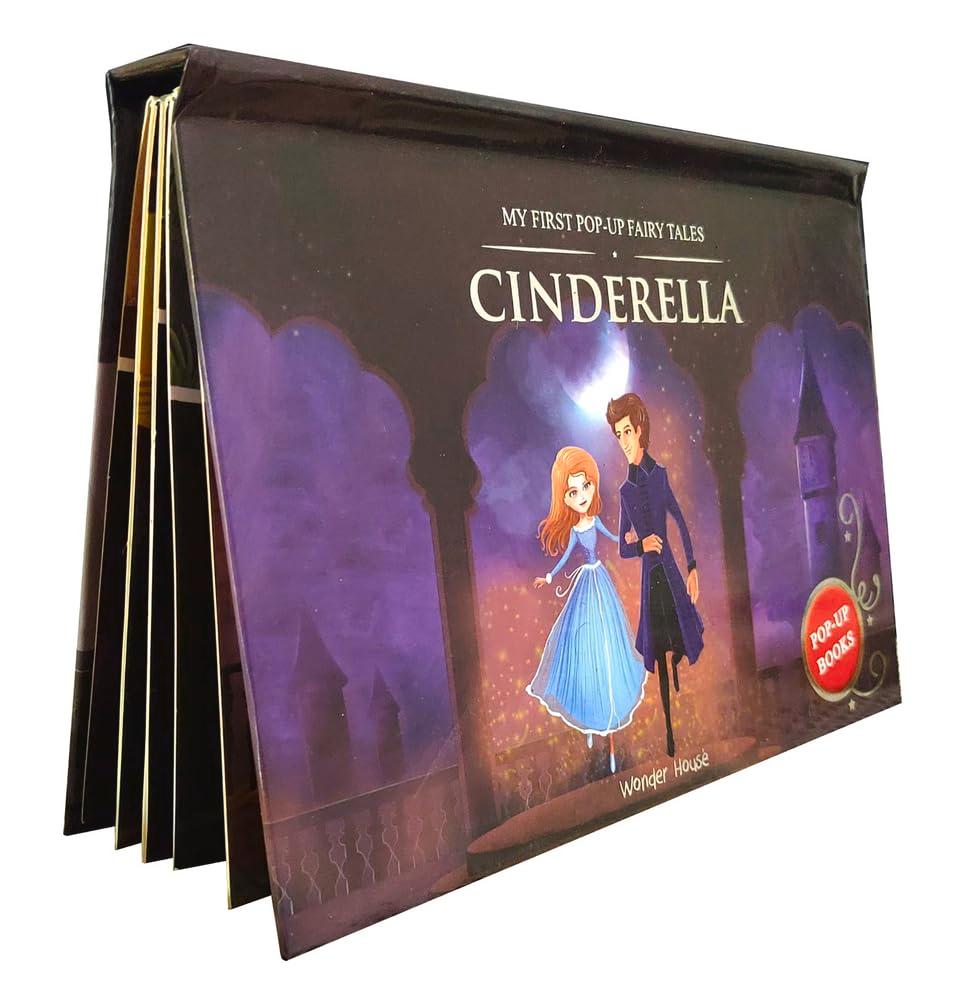 My first pop up fairy tales - cinderella : pop up books for children miniatura 2