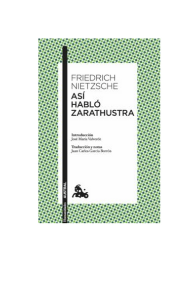 Asi hablo zarathustra