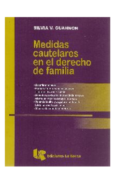 Medidas cautelares en el derecho de familia