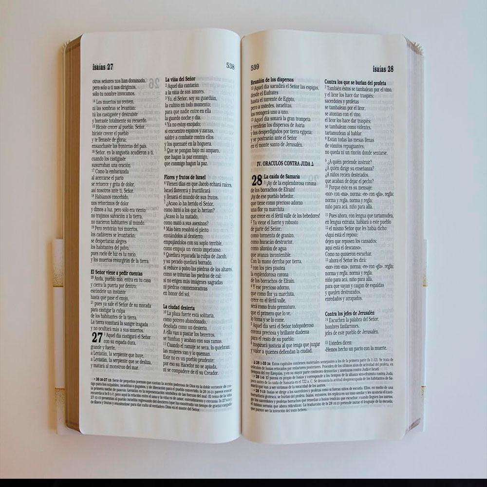Biblia catolica floral cloth miniatura 2
