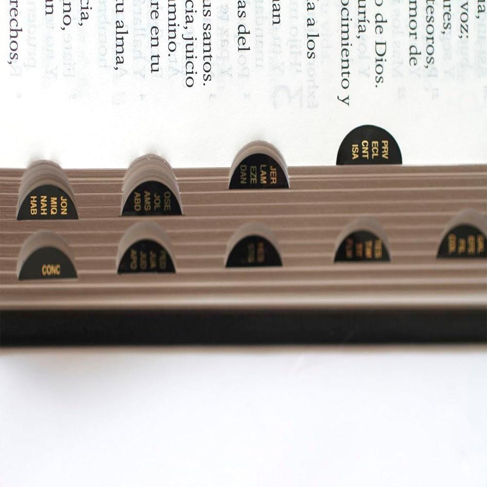 Biblia rvr 1960 simil piel negra miniatura 2