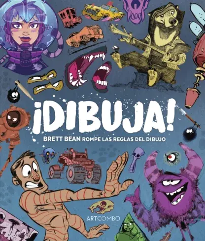 Dibuja. brett bean rompe las reglas del dibujo