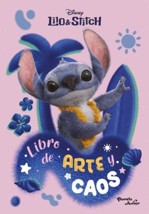 Lilo y stitch. libro de arte y caos