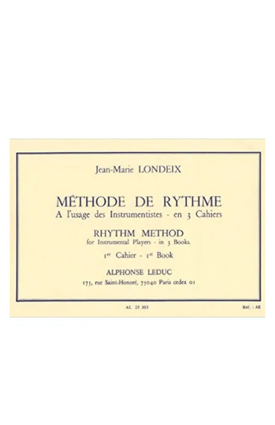 Londeix - metodo de ritmo vol.1: debutantes para saxofo
