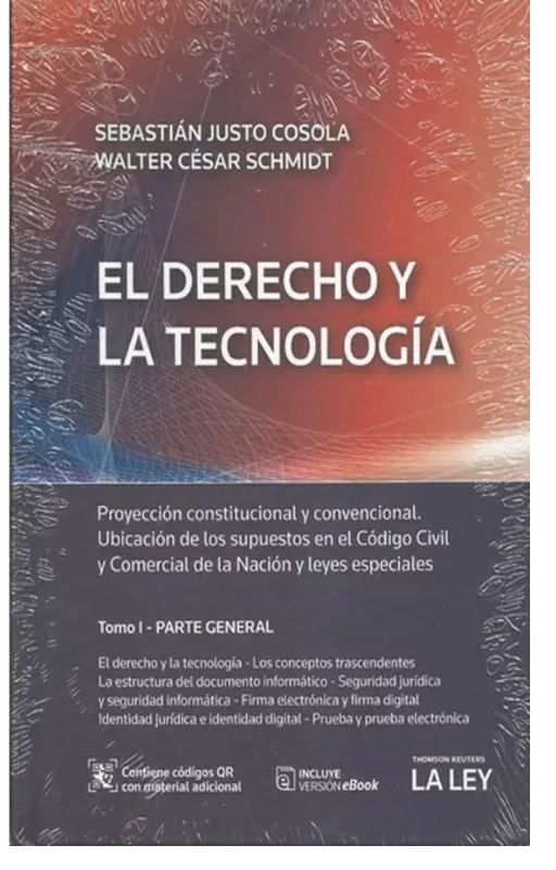 El derecho y la tecnologia. 2 tomos, cosola, schmidt miniatura 2