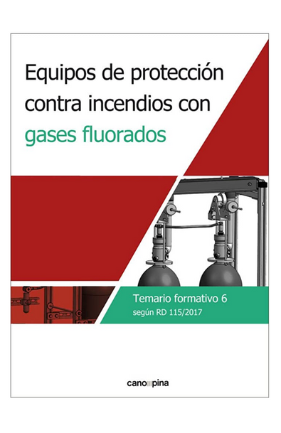 Equipos de protección contra incendios con gases fluorados