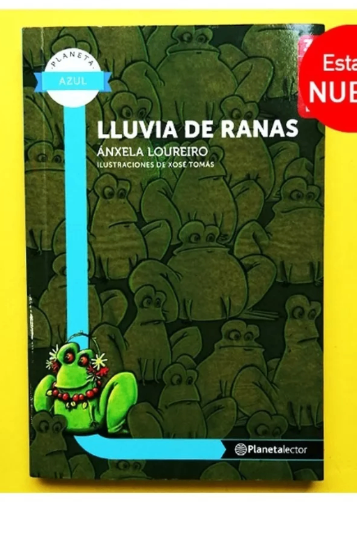Lluvia de ranas planeta lector. loureiro, anxela