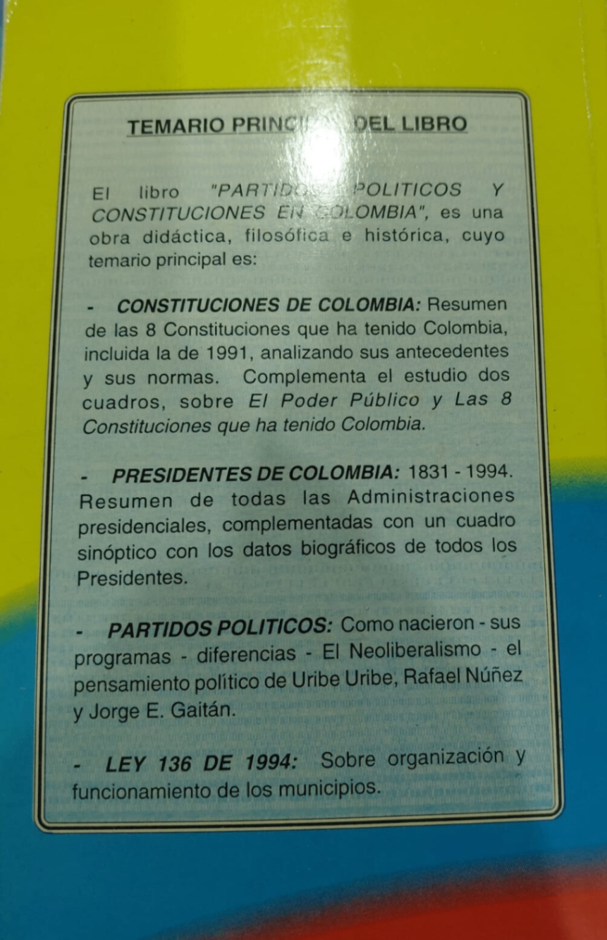 Partido politicos y constituciones en colombia miniatura 2