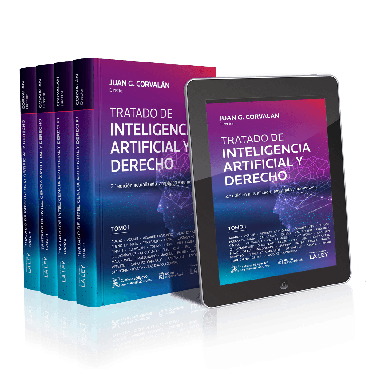 Tratado de inteligencia artificial y derecho 4 tomos