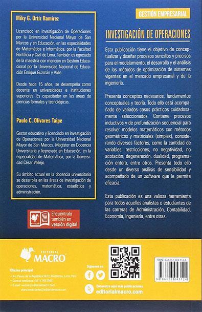 Investigación de operaciones miniatura 2