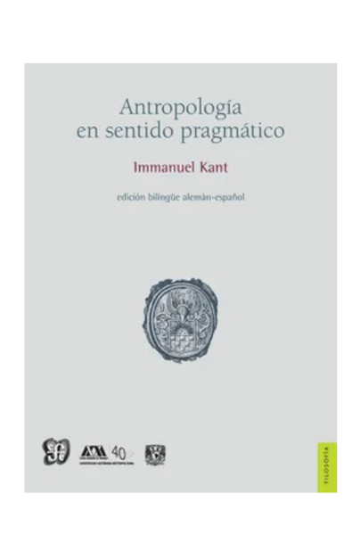 Antropologia en sentido pragmatico