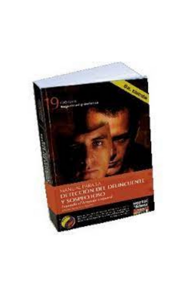 Cole. n° 19 manual de detección del delincuente y sospechoso