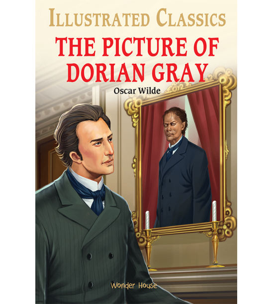 The picture of dorian gray : illustrated abridged children classic english novel with review questions (hardback)