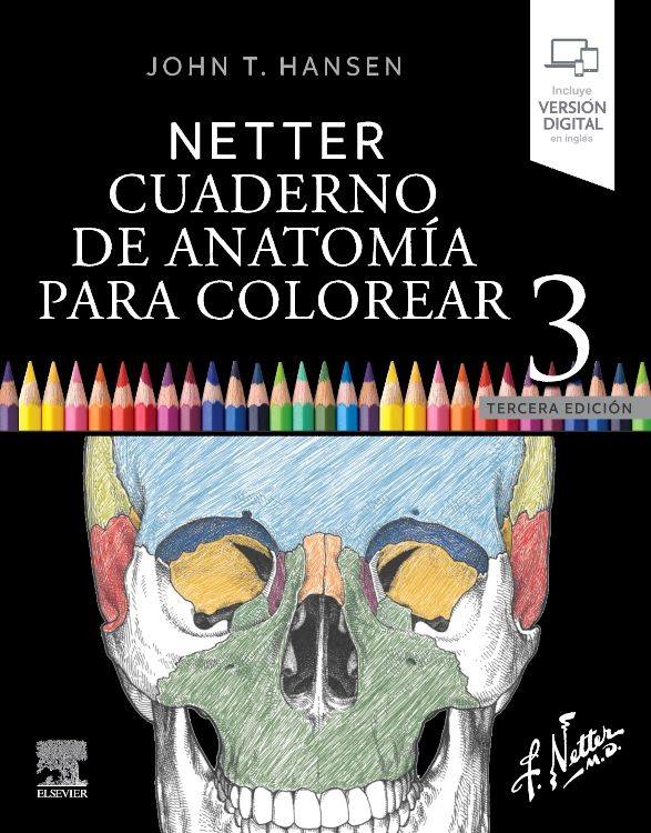 Netter cuaderno de anatomía para colorear